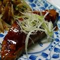みみんご。's cooksnap of when they made 焼き葱とブリの照り焼き.