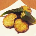 とみ家's cooksnap of when they made オクラとさつま芋の黄金トリオ炒め♪.