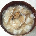 サーフブレイド's cooksnap of when they made 貝汁（アサリの味噌汁）【砂抜き方付き】.