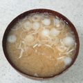 サーフブレイド's cooksnap of when they made あさりの味噌汁.