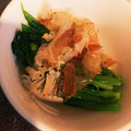 umicha's cooksnap of when they made お弁当に簡単すぎるほうれん草のお浸し風.