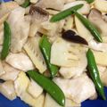 ひなちゃん2号's cooksnap of when they made 鶏胸肉がとにかく柔らかい！筍の旨味炒め.