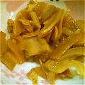 ＊kanakana＊'s cooksnap of when they made 筍のきんぴら.