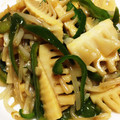 ★みゆっきー★'s cooksnap of when they made 筍の中華炒め.