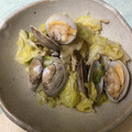 asacobon's cooksnap of when they made あさりとキャベツの蒸し煮.