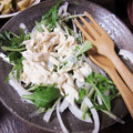 クックTW1J61☆'s cooksnap of when they made 簡単！新玉ねぎとささ身のマヨわさ和え.