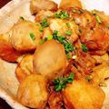 森チョコ's cooksnap of when they made 絶品！手羽元と里芋のうま煮♡.