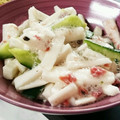 ちっちysf's cooksnap of when they made 長いもときゅうりの梅肉和え.