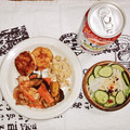 ma:9's cooksnap of when they made たくあんマヨおかか和え.