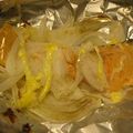 チロルっち's cooksnap of when they made 超簡単✿サーモンと玉ねぎのマヨホイル焼き.