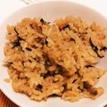 ひろよし1201's cooksnap of when they made めんつゆで！味付け簡単ひじきご飯！！.
