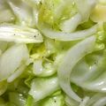 ユウスケ28号's cooksnap of when they made 新玉ねぎと春キャベツの生ハムサラダ★.