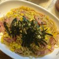 みんみんくるみん's cooksnap of when they made ★彡ベーコンとキノコの和風パスタ★彡.