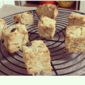*happy-chie*'s cooksnap of when they made バター、卵不使用！全粒粉ヘルシースコーン.