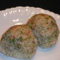 ジョングレ's cooksnap of when they made たらこと仲間達✿バターおにぎり.