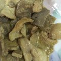 ココキキララ's cooksnap of when they made 豚肉とこんにゃくの味噌煮込み.