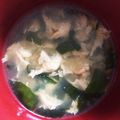 えりんぎぴーまん's cooksnap of when they made わかめと卵の中華スープ.