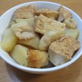 daikanon's cooksnap of when they made じゃがいもとちくわと厚揚げの煮物.