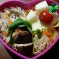 cocoりえ's cooksnap of when they made 鶏ごぼうの炊き込みご飯.