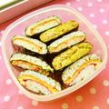 あやちん０８１６'s cooksnap of when they made 【おにぎらず】明太チーズ【簡単】.