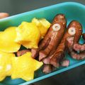 ぷぴなっちょ's cooksnap of when they made 可愛い！タコさんウィンナー キャラ弁に.