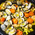 Skyeclipse's cooksnap of when they made フライパンで簡単♪塩糀パエリア.