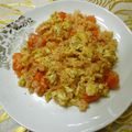 UMAe's cooksnap of when they made トマトの卵炒めご飯.