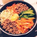 ippokochan's cooksnap of when they made フライパンde焼きビビンバ.