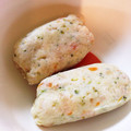 ベビーピグ's cooksnap of when they made 離乳食後期☆鮭と野菜の豆腐ハンバーグ.