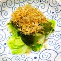 B子chan's cooksnap of when they made 春キャベツとわかめのエビおかかのせ.