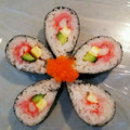 まだむみき's cooksnap of when they made 母の日　お花寿司.