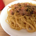 たけちゃん11's cooksnap of when they made ベーコンとしめじの和風スパゲティ♡.