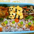 はるななひ's cooksnap of when they made ミツバチ君（キャラ弁オカズ）.