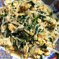 みっくすべぢたぶる's cooksnap of when they made もやしとニラと卵で節約料理☆.