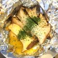 たんぽぽぽ⸝⋆'s cooksnap of when they made エリンギのホイル焼き　柚子胡椒バター風味.