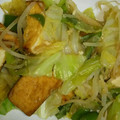 Maxy1121's cooksnap of when they made 簡単・節約☆もやしと厚揚げの味噌炒め.