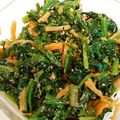 ケイニャンコ's cooksnap of when they made ほうれん草の胡麻味噌和え.
