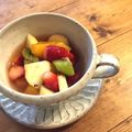 まぁ！'s cooksnap of when they made 日曜日のフルーツ・マチェドニア♪.