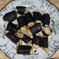 わいんぐらす's cooksnap of when they made お弁当シリーズ♪ささみの海苔焼き★.