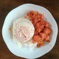 サイバー親父's cooksnap of when they made 魚肉ソーセージのケチャップライス♪.