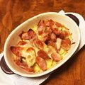 naju.i's cooksnap of when they made おかん料理【ウインナーじゃがチーズ】.