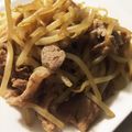 ayakocook's cooksnap of when they made ☆豚肉ともやしのにんにく醤油炒め☆.
