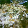 ３姉妹のパパ's cooksnap of when they made 新じゃがと彩り野菜のボロネーゼグラタン.