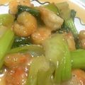 ちびちびまる子's cooksnap of when they made 海老とチンゲンサイの中華炒め。.