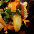 Pecoe's cooksnap of when they made 韓国風さつま揚げ炒め.