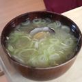 サーフブレイド's cooksnap of when they made 5分で作る絶品アサリの味噌汁スマイリー流.