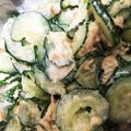 アプリコット♡'s cooksnap of when they made 混ぜるだけキュウリとツナのサラダ.