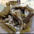 クックZ2MK1T☆'s cooksnap of when they made 旬の食材♪ふきと豚肉、舞茸の甘辛煮.