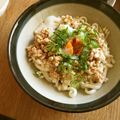 しみべん's cooksnap of when they made 余ったミンチで✩肉うどん.
