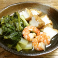 バイオマスおやじ's cooksnap of when they made 小松菜と厚揚げ…お好きですか？！.